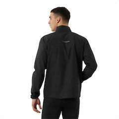 Jaqueta Corta Vento sem Capuz New Balance Windbreak - Masculina - Foto 3