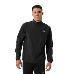 Jaqueta Corta Vento sem Capuz New Balance Windbreak - Masculina - Foto 1