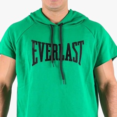 Camiseta de Moletom com Capuz Everlast Raglan - Masculina - Foto 4