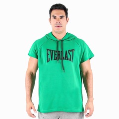 Camiseta de Moletom com Capuz Everlast Raglan - Masculina - Foto 1