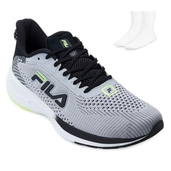 Kit Tênis Fila Racer One + Meia Fl21 - Masculino - Foto 2