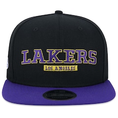 Boné Aba Reta New Era 9FIFTY Original Fit NBA Los Angeles Lakers Back To School - Snapback - Adulto - Foto 2