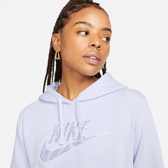 Blusão com Capuz Nike Sportswear Club Fleece - Feminino - Foto 3