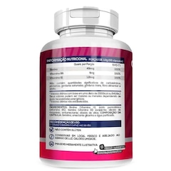 Biotina Bionutri 500mg - 60 cápsulas - Foto 2