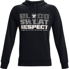 Blusão de Moletom Under Armour Project Rock Rival - Masculino - Foto 4