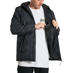 Jaqueta com Capuz Hurley Campana Acid - Masculina - Foto 2