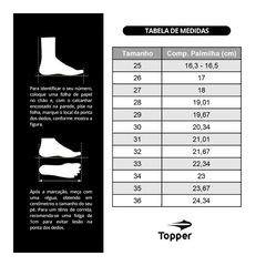 Chuteira Futsal Topper Slick IV - Infantil - Foto 6