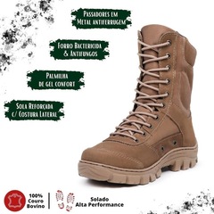 Bota Coturno Kyllper Tático Sniper Novo - Masculino - Foto 2