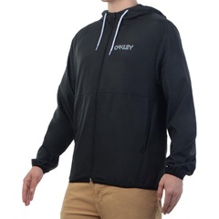 Jaqueta com Capuz Oakley Puff Blackout - Masculina - Foto 3