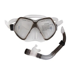 Kit para Mergulho Nautika Skuba Respirador e Mascara Adulto - Foto 1