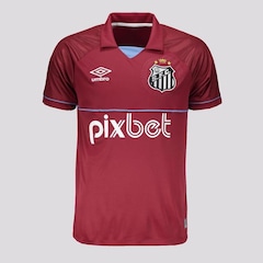 Camisa do Santos Goleiro 2023 Umbro - Masculina - Foto 1