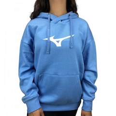 Blusão Feminino Mizuno com Capuz Big Logo - Foto 1