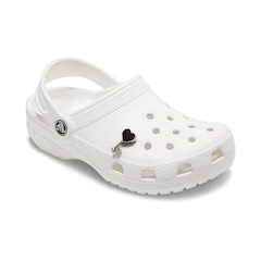 Jibbitz Crocs Chave Prata de Coração - Foto 2