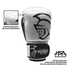 Kit de Boxe Pretorian: Bandagem + Protetor Bucal + Luvas de Boxe Elite - 14 OZ - Adulto - Foto 3