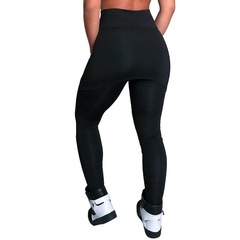 Calça Legging MVB Modas Suplex Saia Tapa Bumbum Estampada Cintura Alta - Feminina - Foto 2