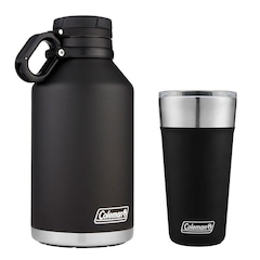 Kit Coleman com Growler e Copo Térmico com Tampa Inox - 600ml - Foto 1