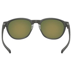 Óculos de Sol Oakley Unissex Reedmace Matte Grey Smoke Prizm Ruby Polar - Foto 3