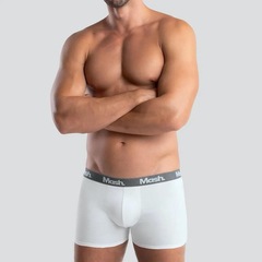 Kit 2 Cueca Boxer Cotton Mash Masculina Cós Elástico - Foto 2