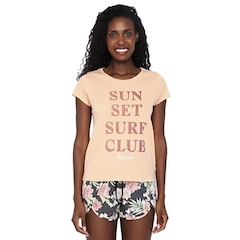 Camiseta Rip Curl Sunset Surf - Feminina - Foto 1