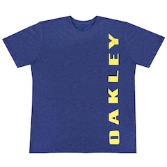 Camiseta Oakley Big Bark Dark Blue - Masculina - Foto 1