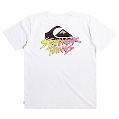Camiseta Quiksilver Quik X Stranger Things - Masculina - Foto 2