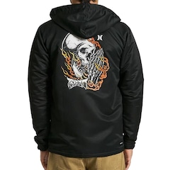 Jaqueta Corta Vento com Capuz Hurley Windbreaker Toledo Players - Masculina - Foto 3