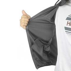 Jaqueta Corta Vento com Capuz Oakley Windbreaker - Masculina - Foto 6