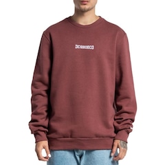 Blusão de Moletom sem Capuz DC Shoes Riot Crew WT23 - Masculino - Foto 1