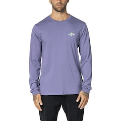 Camiseta Billabong Manga Longa Crayon Wave WT23 - Masculina - Foto 1
