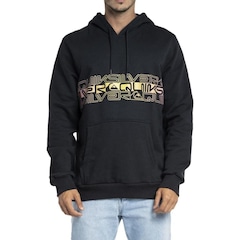 Blusão de Moletom com Capuz Quiksilver Word Block WT23 - Masculino - Foto 1