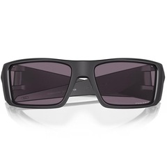 Óculos de Sol Unissex Oakley Heliostat Matte Black Prizm Grey - Foto 4