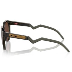 Óculos de Sol Unissex Oakley Hstn Ink Prizm Tungsten Polarized - Foto 5