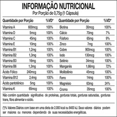 Revigoran A-Z Nutrends 750mg - 60 cápsulas - Foto 2