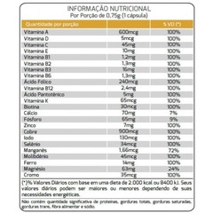 Revigoran A-Z Nutrends 750mg - 120 cápsulas - Foto 2