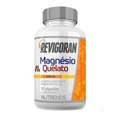 Revigoran Magnésio Quelato Nutrends - 60 Cápsulas - Foto 1