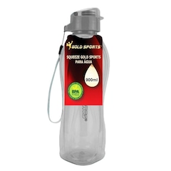 Garrafa Squeeze Gold Sports Resistente Translucid Special BPA Free - 600ml - Foto 2