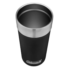 Kit de Copos Térmico Coleman com Tampa - 600ml - 6 Unds Preto - Foto 4