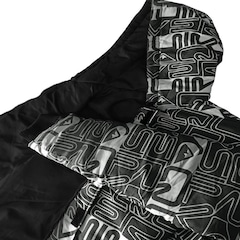 Jaqueta com Capuz Quiksilver Puff Word Block Full Print - Masculina - Foto 3