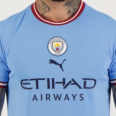 Camisa Manchester City Home 2023 De Bruyne 17 Puma - Masculina - Foto 4