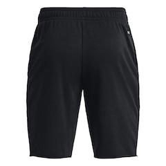 Bermuda Under Armour Project Rock Terry Brahma Bull - Masculina - Preta - Under Armour - Foto 2