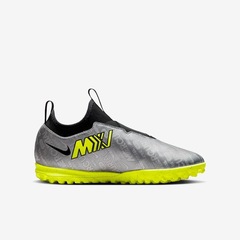 Chuteira Society Nike Zoom Mercurial Vapor 15 Academy XXV - Infantil - Foto 3