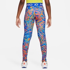 Calça Legging Juvenil Nike Pro Dri-fit Tight Sport All Over Print - Foto 3