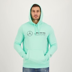 Blusão de Moletom com Capuz Puma Mercedes AMG Petronas MAPF1 Ess - Masculino - Foto 5