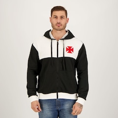 Jaqueta com Capuz do Vasco Larp Futfanatics - Masculina - Foto 1