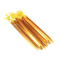 Estacas de Alumínio Azteq para Barraca 18cm - 10 Peças - Foto 2