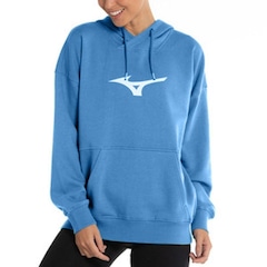 Blusão Feminino Mizuno com Capuz Big Logo - Foto 1