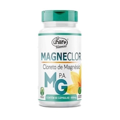 Kit Cloreto de Magnésio Magneclor Vegano Unilife 600mg - 120 Cáps - 2 Unds - Foto 3