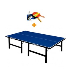 Mesa de Ping Pong Klopf MDP 15MM 1001 + Kit Tênis de Mesa 5030 - Foto 1