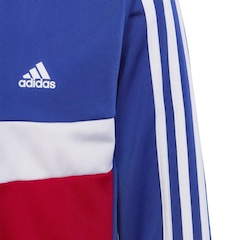 Agasalho adidas Essentials 3-Stripes Tiberio - Infantil - Foto 5