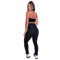Calça Legging Mvb Modas Cintura Alta Bolha - Feminina - Foto 4